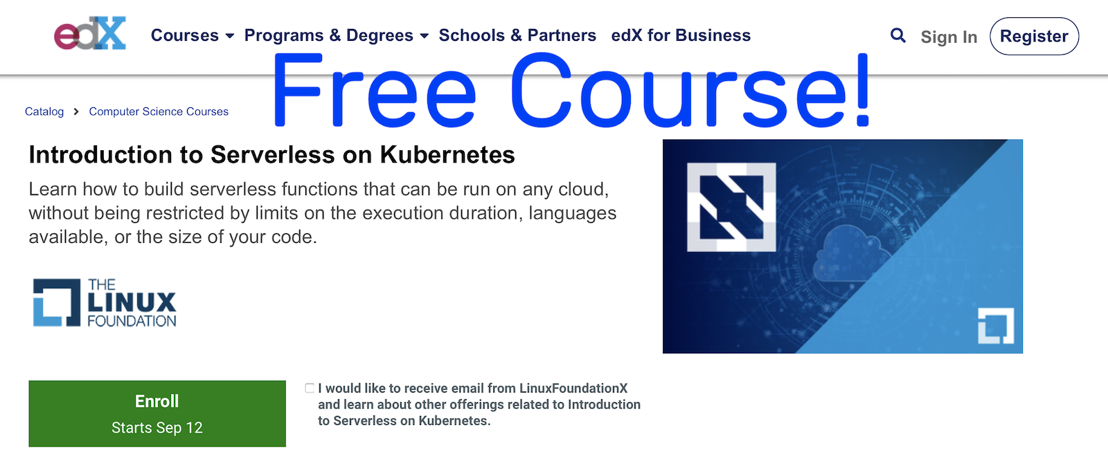 Free course!