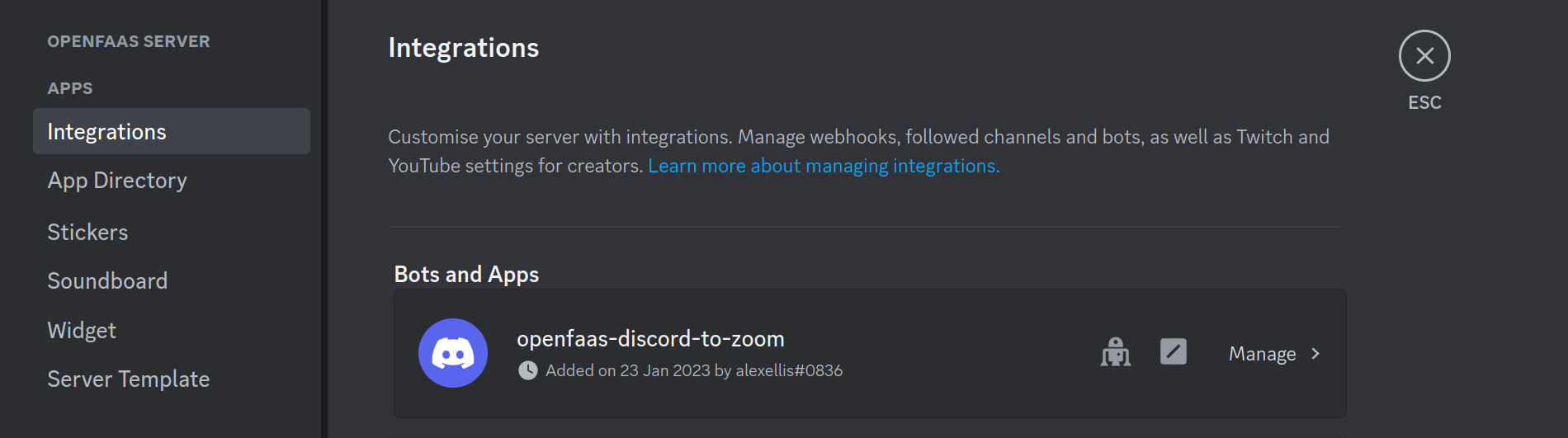 Build a serverless Discord bot with OpenFaaS and Golang